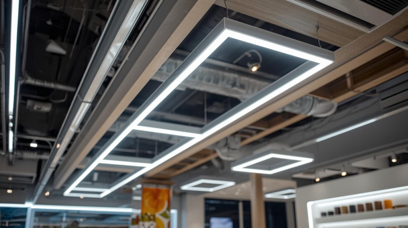 Una imagen de iluminacion led para empresas Instalación de placas solares en Azuqueca de henares, Guadalajara, Castilla la Mancha y Madrid, solicite presupuesto sin compromiso