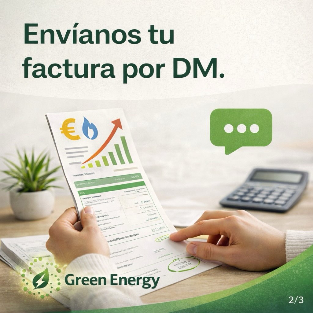 GREEN ENERGY ENVIANOS TU FACTURA